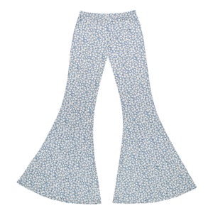 Women’s Pants, High Waisted Pants, Bell Bottoms, High Waist Flares, Stretchy Pants, Gifts For Her, Wide Leg Pants, Leggings, Hippie, Boho