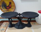 Cast Iron Balance Scale - Old Time Country Store Style Scale for Weighing - Black - Vintage 18th Century Antique - Farmhouse Mercantile
