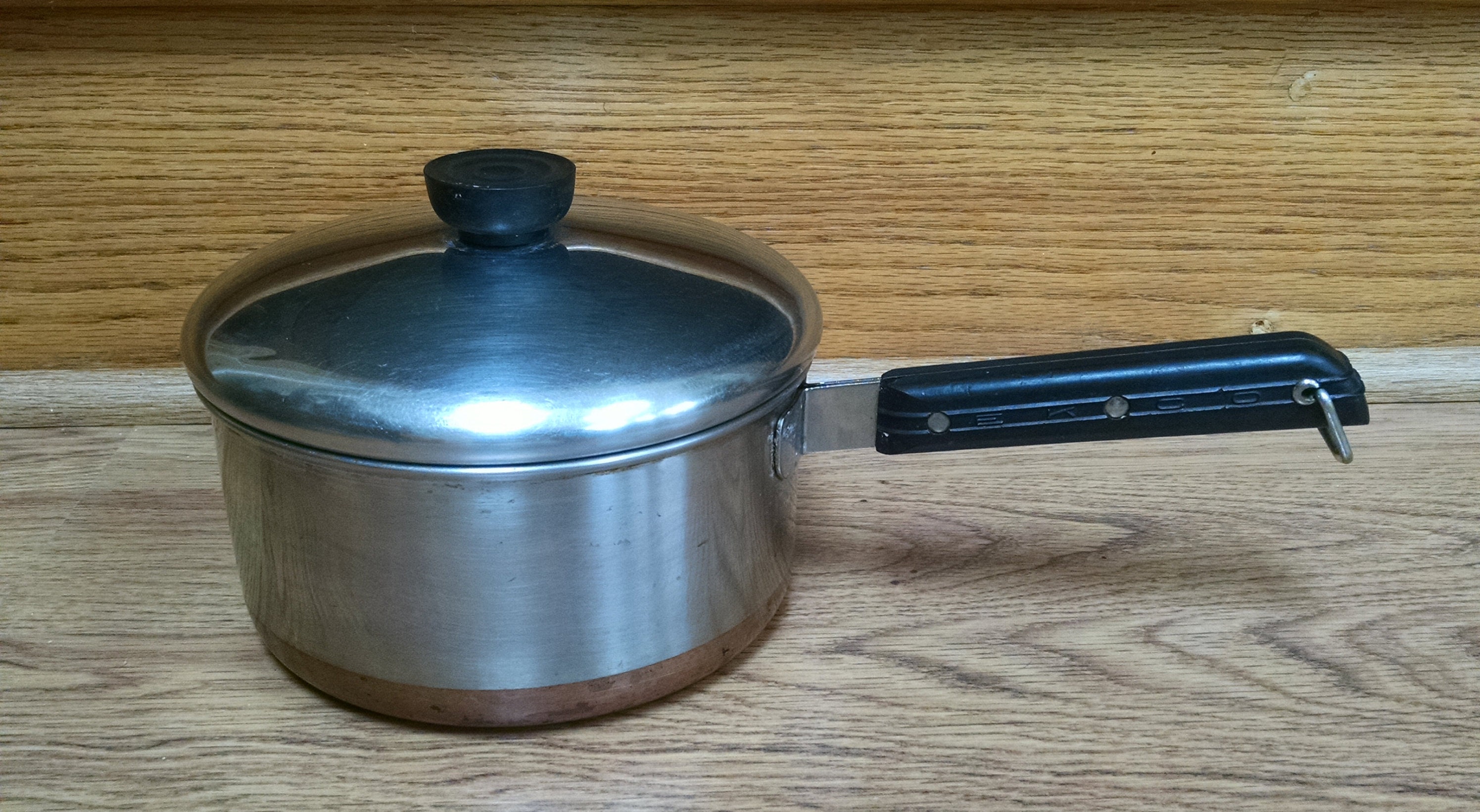 Ekcoware Copper Bottom Stainless Steel 2 Quart Sauce Pan with Etsy