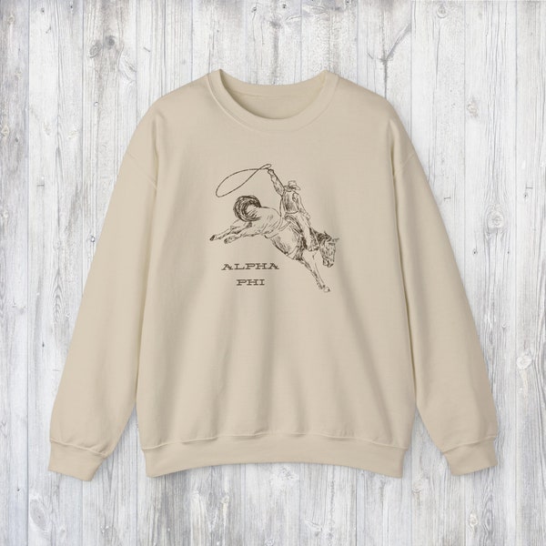 Cowboy Sorority Sweatshirt - Sorority Apparel - Sorority