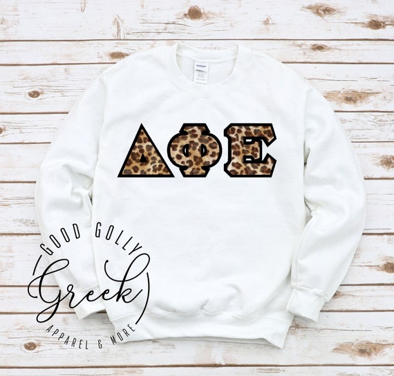 letters greek apparel