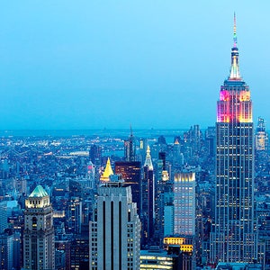 Fine Art Photography Print - New York City Manhattan Skyline Color Fine Art Photography Photo Print