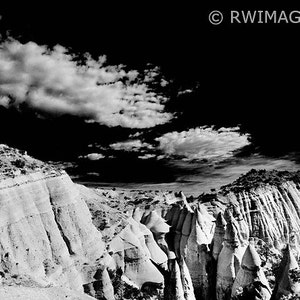 Fine Art Photography Print - New Mexico Black and White Landscape Fine Art Photography Photo