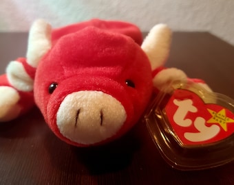 Snort Ty Beanie Baby (Rare-Retired) *Mint