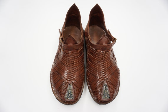 HUARACHES TAMAZULA Punta Verde VINTAGE Brown  Mr … - image 6