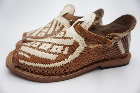 HUARACHES COMBINADOS DIAGONALES Y Rombos  Retro N… - image 4