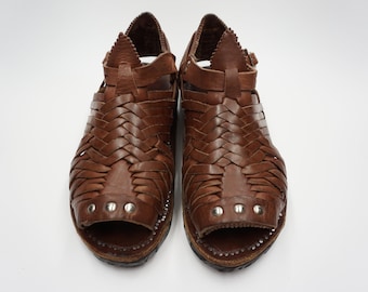 Huarache Doble Premium Color Brkow Retro Vintage Acme Men\'s Shoes HUARACHE DOBLE PREMIUM RETRO VINTAGE BROWN ACME - MRM43 | eBay main image 4