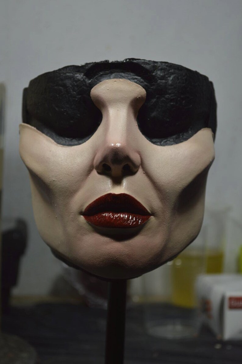 MALEFICENT MASK latexmask halloweenmask prosthetics Etsy