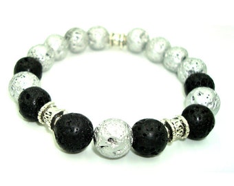 Lava Rock Bracelet