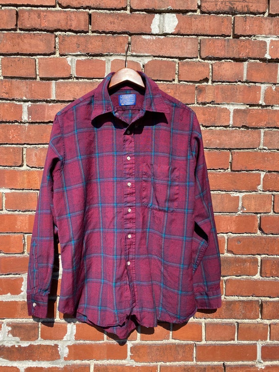 Vintage Mens Pendleton Flannel Shirt