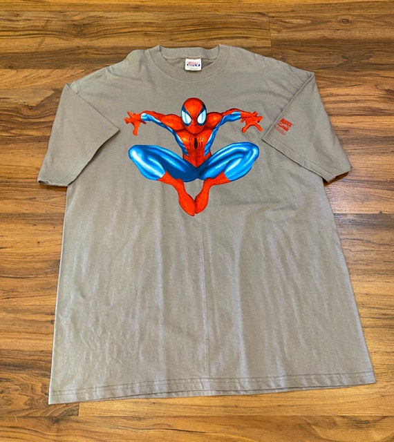 Vintage Deadstock 2002 Spiderman Graphitti Shirt
