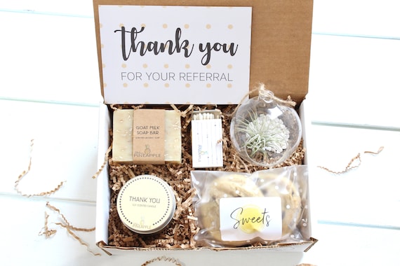 トライアルセット・サンプル AUTHENT Thank-you Assortment Thank You Gift Box - Referral Thank You Gift - Referral Gift