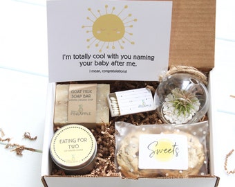 New Baby Gift Box - New Mom Spa Gift - Congratulations Gift - Pregnancy Gift - Baby Shower