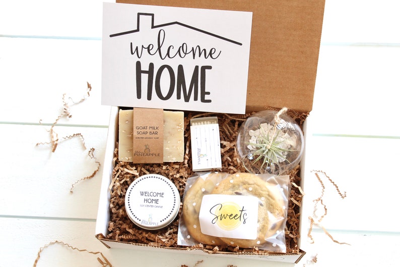 New Home Gift Box Moving Gift Box Home Gift Etsy