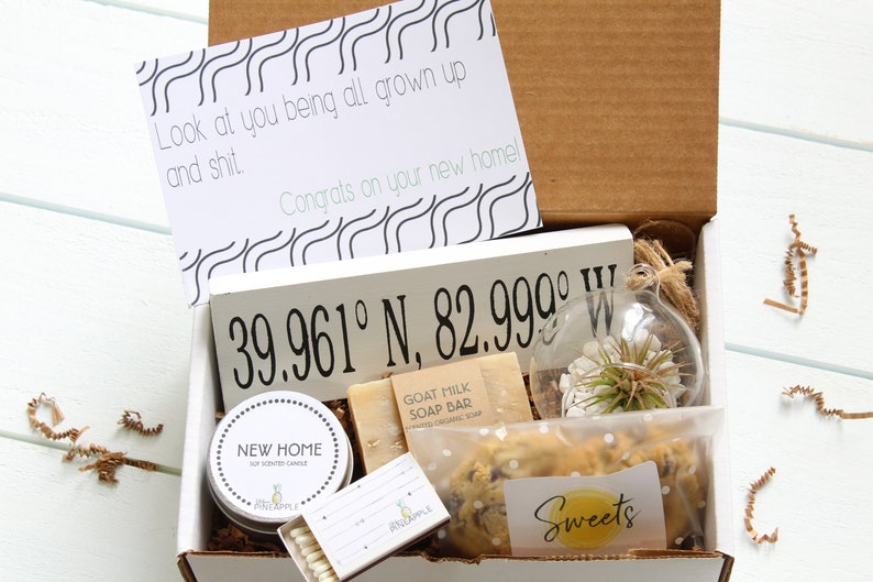 New Home Gift Box Moving Gift Box Housewarming Gift New Etsy