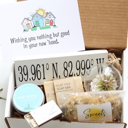 New Home Gift Box Moving Gift Box Home Gift Etsy
