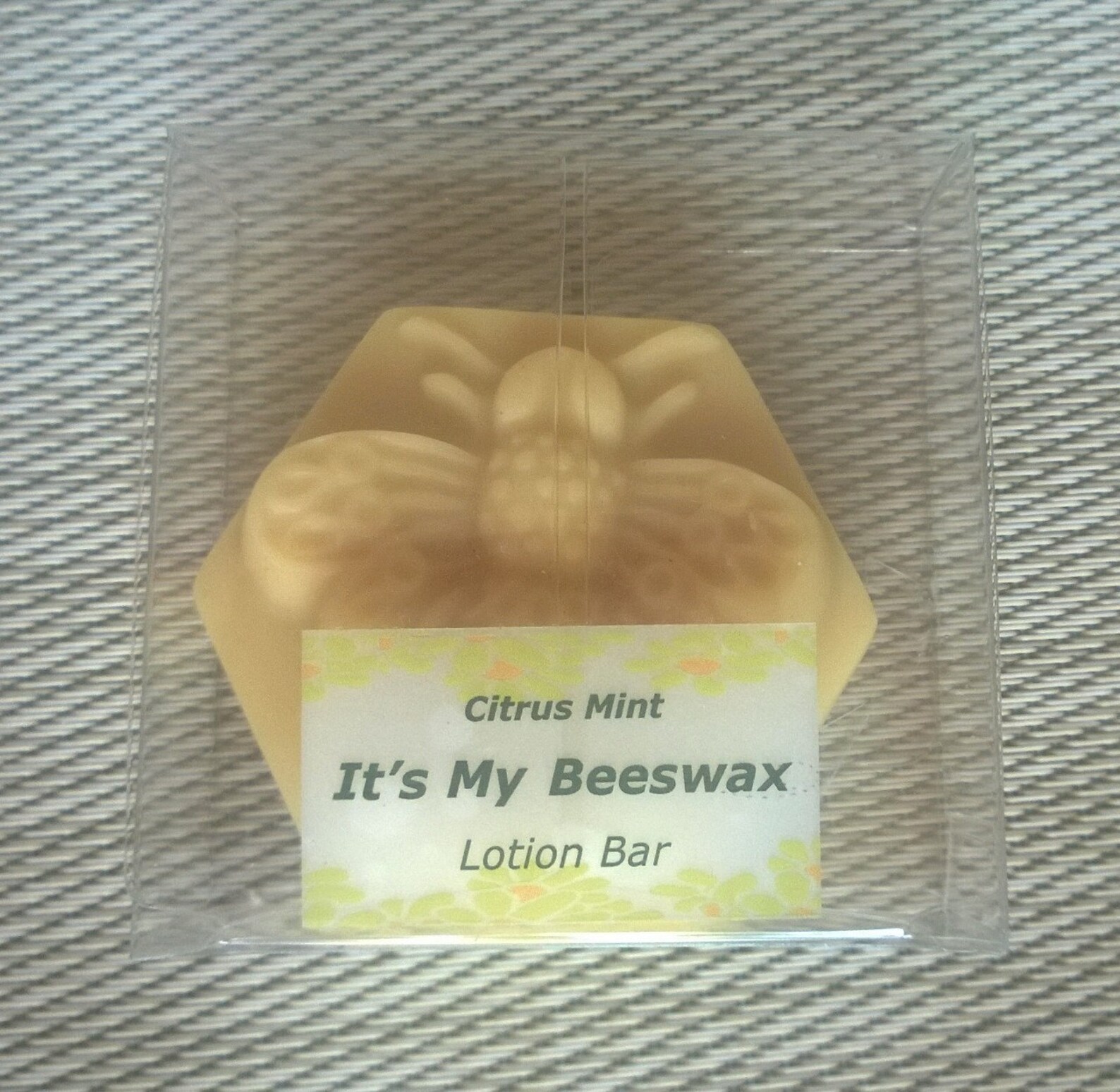 Home made beeswax based lotion bar fragranced with essential Etsy