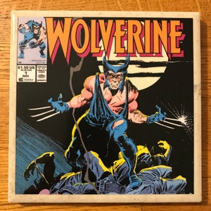 Arte de la pared del azulejo – Wolverine