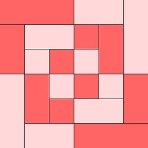 Bento Box Block - Quilt Pattern Instant PDF Download 2015