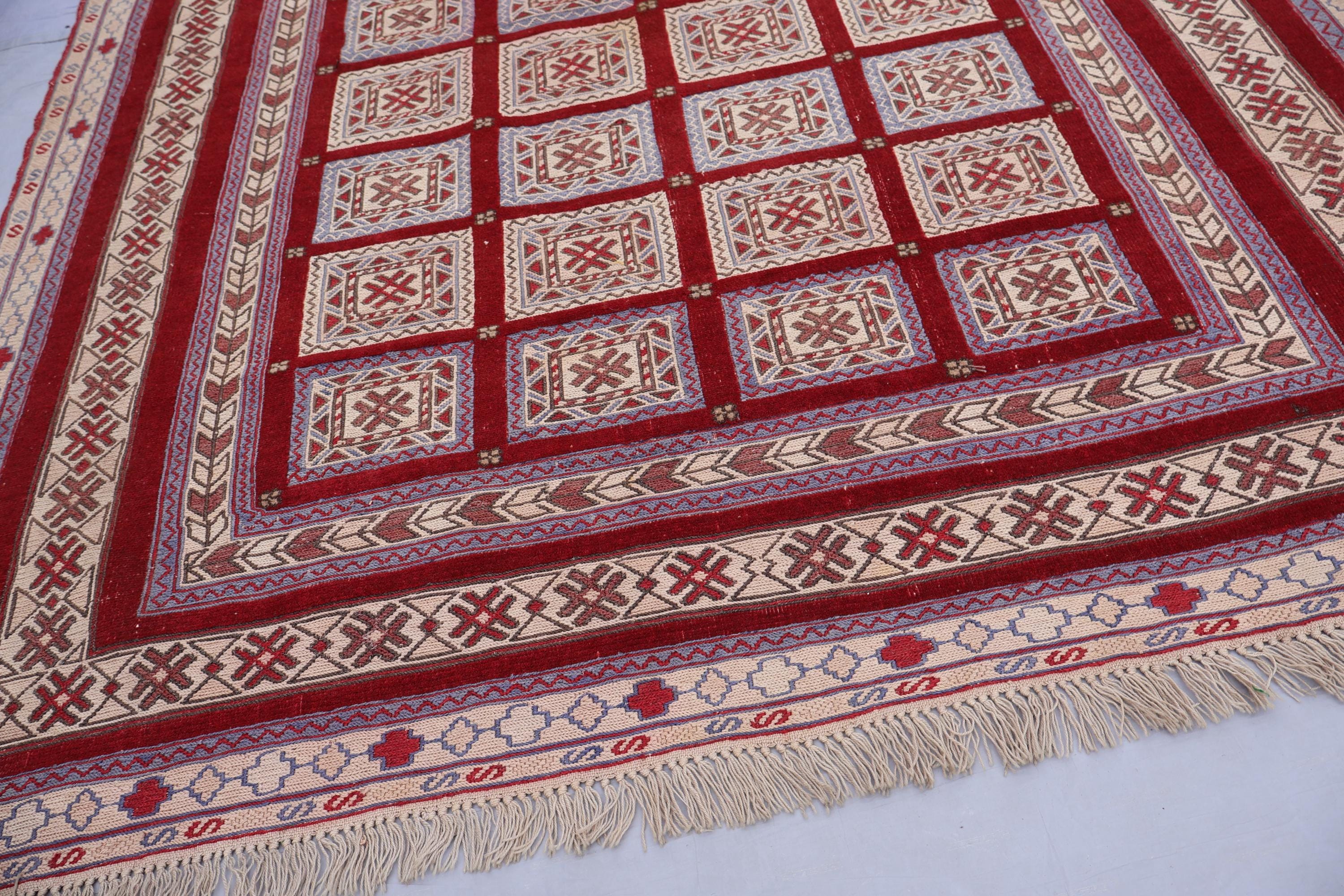 冬セール】ヴィンテージラグ アフガン91×112 冬セール】ヴィンテージ