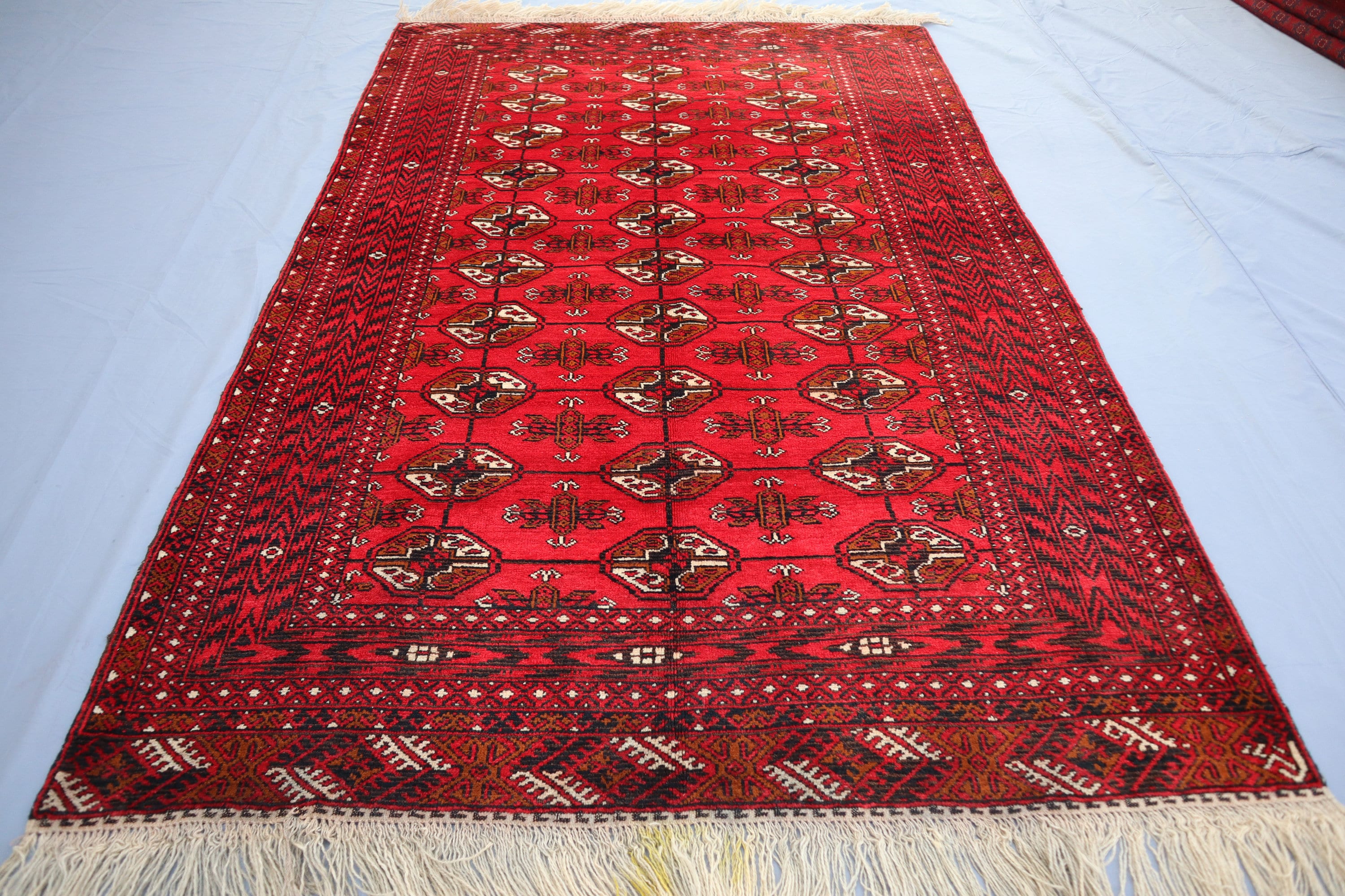 エルサリ アンティーク Khal Mohammadi ラグ エルサリ アンティーク Khal Mohammadi ラグ セミアンティーク絨毯