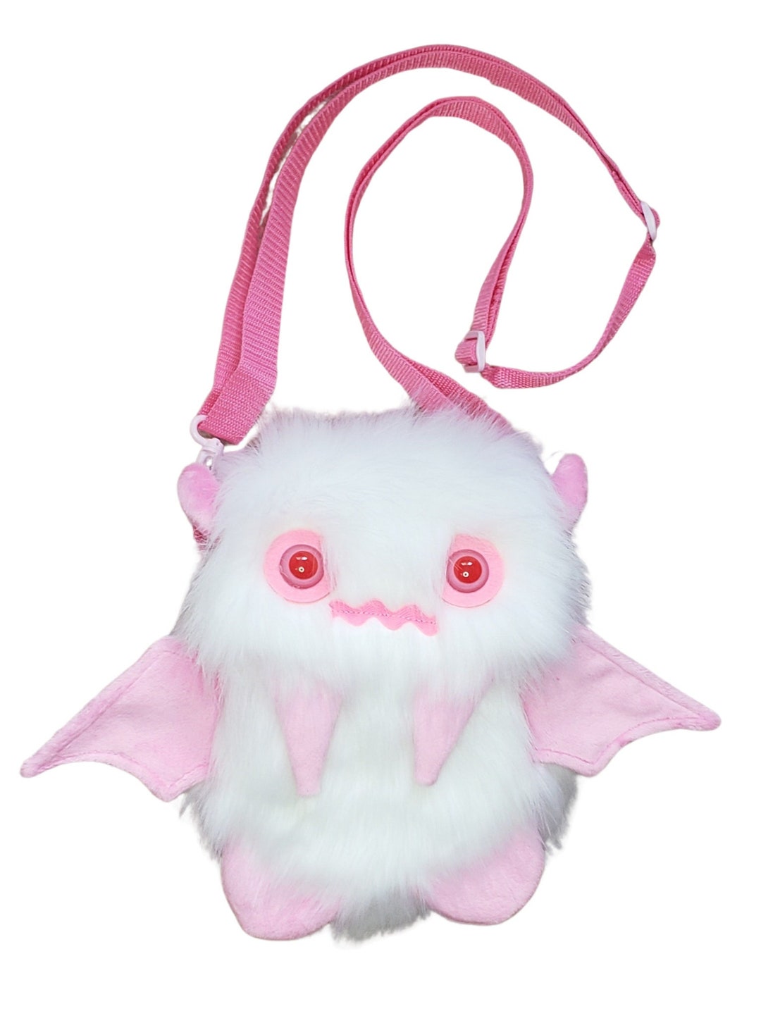 Rare Albino Floof Monster Friend Backpack/messenger Bag/monster