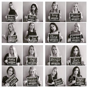 Personalisierte Bachelorette | DIGITALE DATEIEN | Bachelorette Knast Foto Requisiten | Bachelorette Foto stand Requisiten