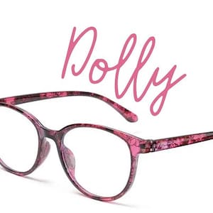 Dolly reading glasses