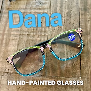 Dana Hand-painted glasses