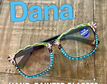 Dana Hand-painted glasses