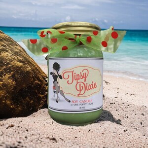 Soy candle ~ Tipsy Dixie