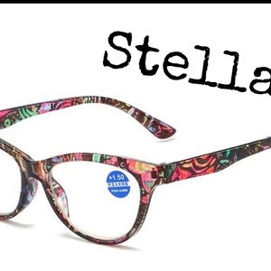Stella reading glasses (Anti-Blue light)