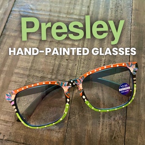 Presley Hand-painted glasses