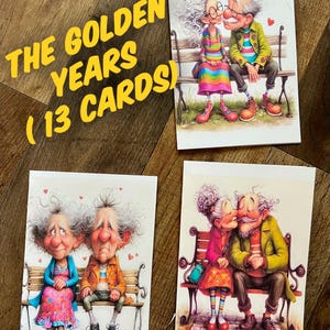 Le carte degli anni d'oro (set di 13 carte)