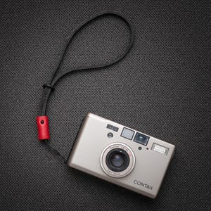 Deadcameras camera Wrist Strap for Fujifilm X half, Ricoh GR, Nikon 35Ti, Contax T2,  Leica Minilux, etc