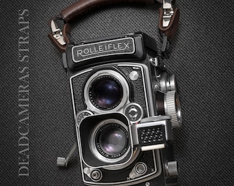 Rolleiflex TLR Camera Leather Strap - Etsy Canada Rolleiflex TLR Camera Leather Strap - Etsy Canada