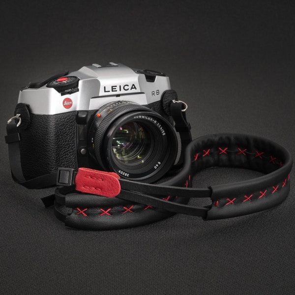 Deadcameras - XL Full leather Strap for Leica SL, Canon R, Nikon Z & others