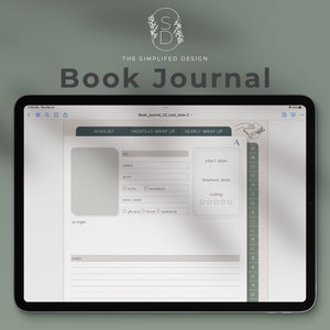 The Simplified Book Journal