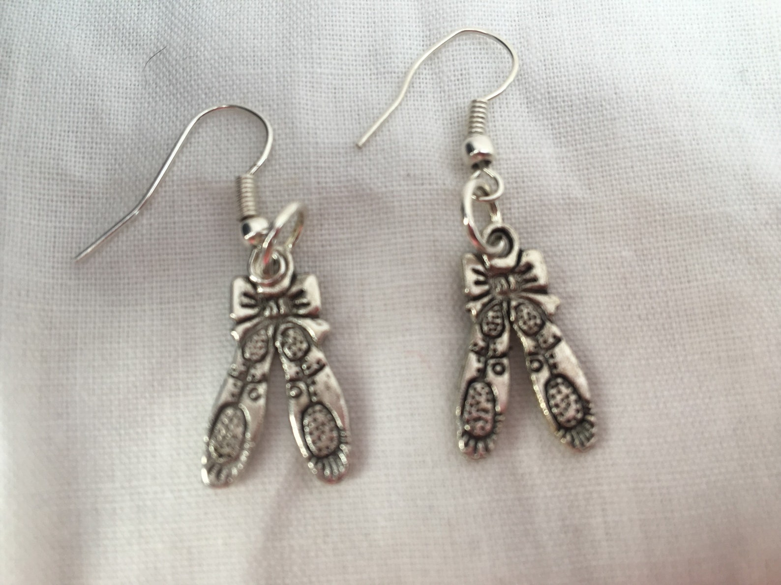 ballet shoes earrings