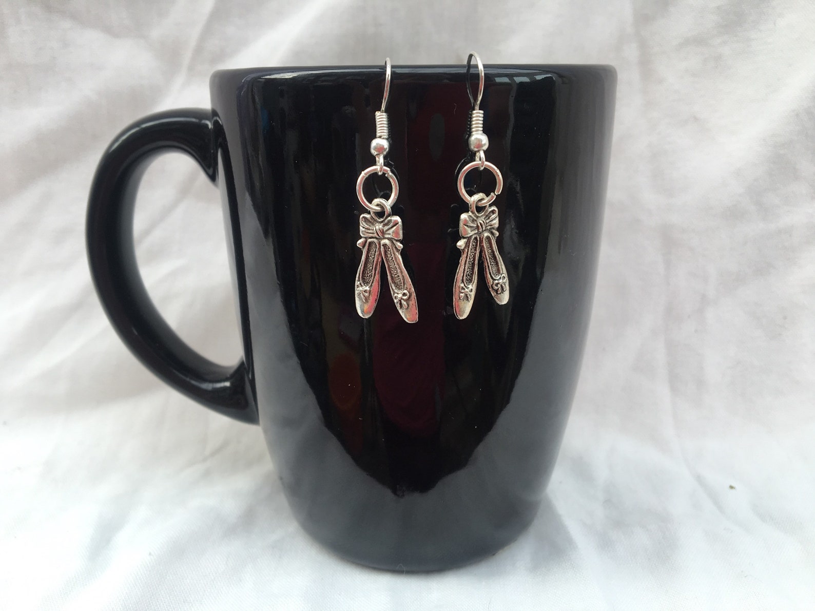 ballet shoes earrings