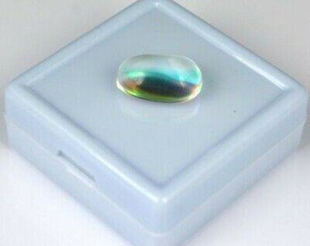 Azeztulite Earrings Trillion Stud Earrings Certificate of Authenticity Included 7mm Synergy 12 Stone! Faceted Gem Quality Azeztulite