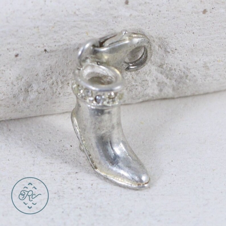 FITS CHARM BRACELET SILVER PLATED DANGLE /'HIGH HEEL SHOES/' ~ LOBSTER CLASP
