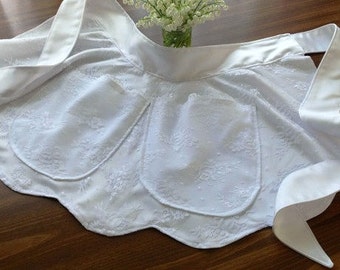 Weddings - Bridal Dance Apron - Money Apron - Polish Custom, Tradition - Redovy Polka - Large Pockets - Wedding Reception Accessories