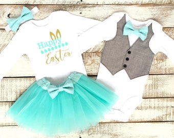 sibling easter outfits