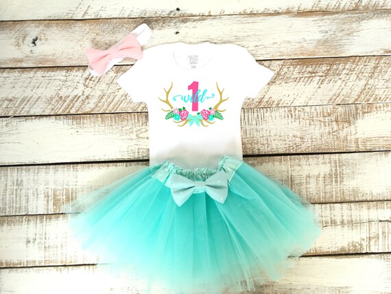 wild one birthday theme girl outfit