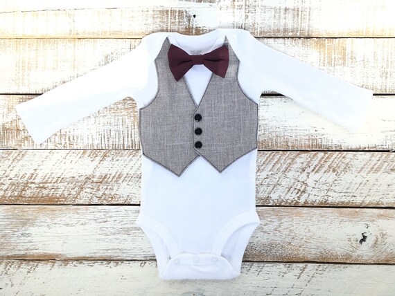 maroon baby boy outfit