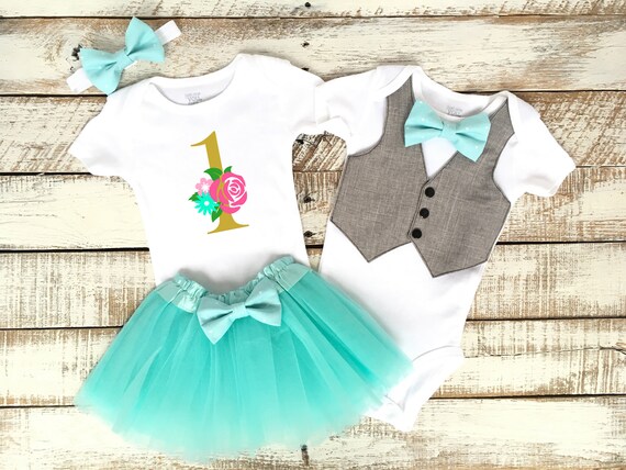 boy girl twin birthday outfits