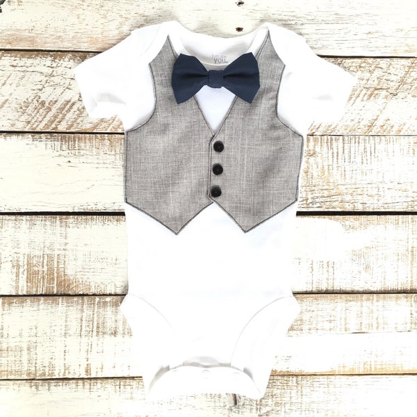 Baby Vest Outfit Etsy