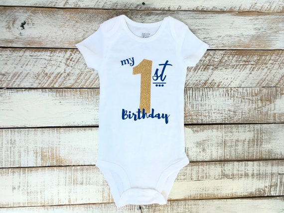 my first birthday onesie