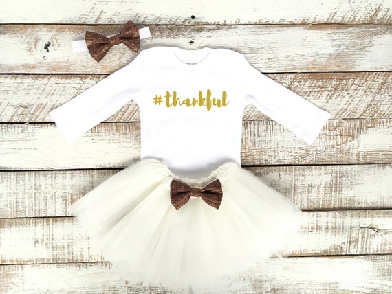 etsy baby girl thanksgiving outfit